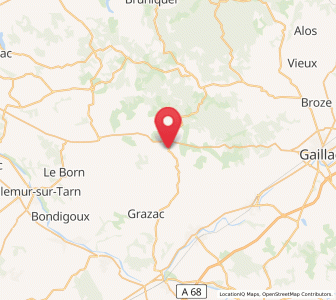 Map of Salvagnac, Occitanie