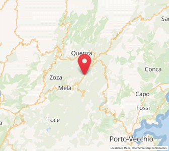 Map of San-Gavino-di-Carbini, Corsica