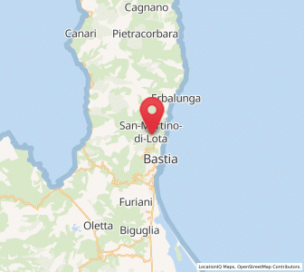 Map of San-Martino-di-Lota, Corsica