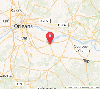 Map of Sandillon, Centre