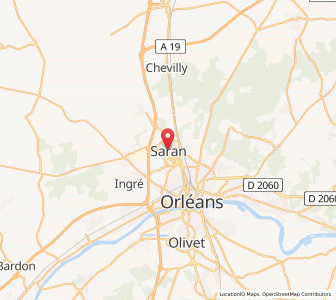 Map of Saran, Centre