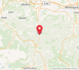 Map of Sarrancolin, Occitanie