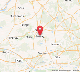 Map of Sassay, Centre