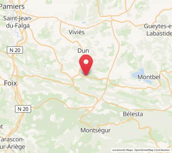 Map of Sautel, Occitanie