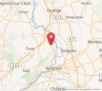 Map of Sauveterre, Occitanie
