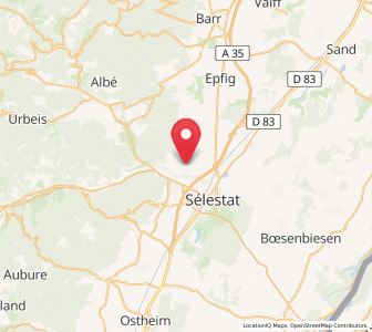 Map of Scherwiller, Grand Est