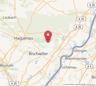 Map of Schirrhein, Grand Est