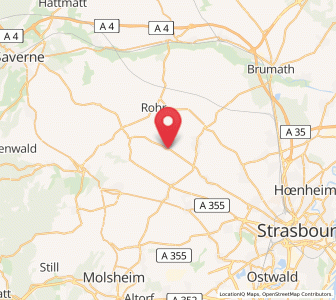 Map of Schnersheim, Grand Est