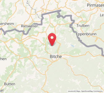 Map of Schorbach, Grand Est