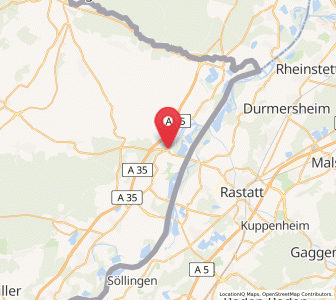 Map of Seltz, Grand Est