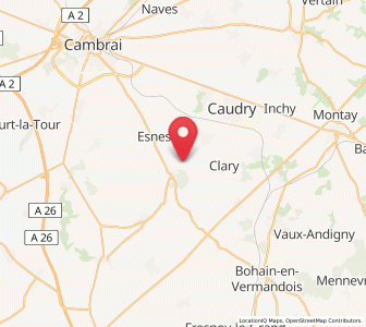 Map of Selvigny, Hauts-de-France