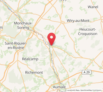 Map of Senarpont, Hauts-de-France