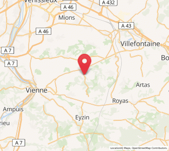 Map of Septème, Auvergne-Rhône-Alpes