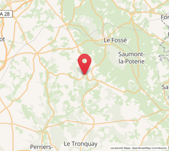 Map of Sigy-en-Bray, Normandy