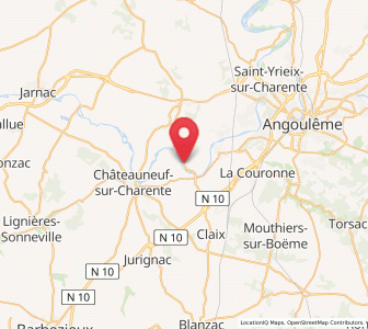 Map of Sireuil, Nouvelle-Aquitaine