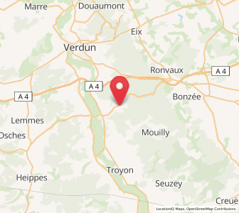 Map of Sommedieue, Grand Est