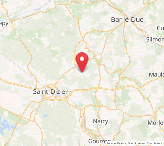 Map of Sommelonne, Grand Est