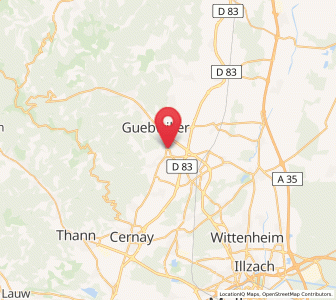 Map of Soultz-Haut-Rhin, Grand Est