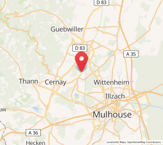 Map of Staffelfelden, Grand Est