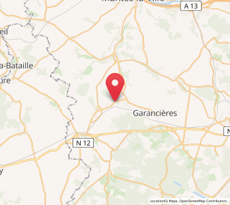 Map of Tacoignières, Île-de-France