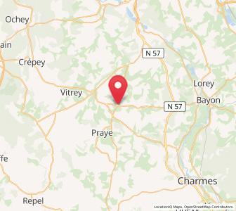 Map of Tantonville, Grand Est