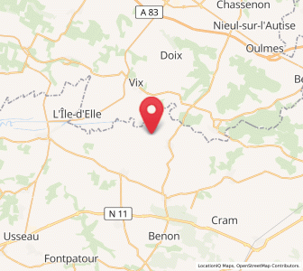 Map of Taugon, Nouvelle-Aquitaine