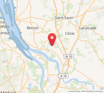 Map of Tauriac, Nouvelle-Aquitaine