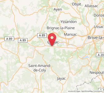 Map of Terrasson-Lavilledieu, Nouvelle-Aquitaine