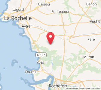 Map of Thairé, Nouvelle-Aquitaine