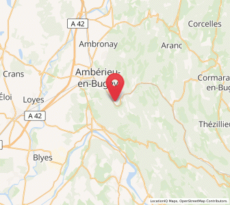 Map of Torcieu, Auvergne-Rhône-Alpes
