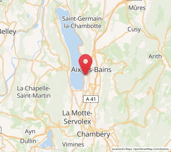 Map of Tresserve, Auvergne-Rhône-Alpes