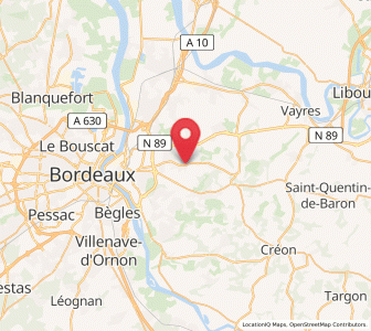 Map of Tresses, Nouvelle-Aquitaine