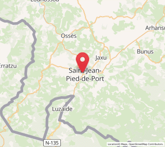Map of Uhart-Cize, Nouvelle-Aquitaine