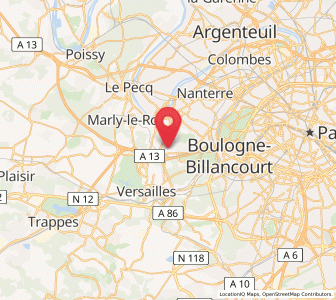 Map of Vaucresson, Île-de-France