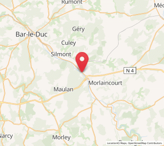 Map of Velaines, Grand Est