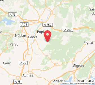 Map of Vendémian, Occitanie