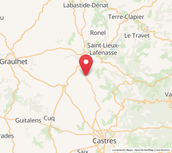 Map of Vénès, Occitanie