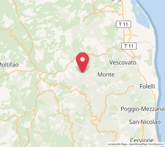 Map of Vignale, Corsica