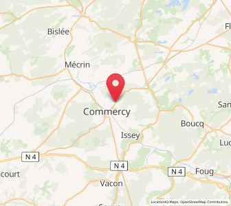 Map of Vignot, Grand Est