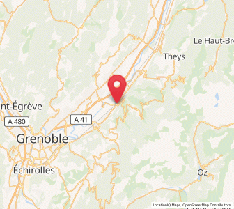 Map of Villard-Bonnot, Auvergne-Rhône-Alpes