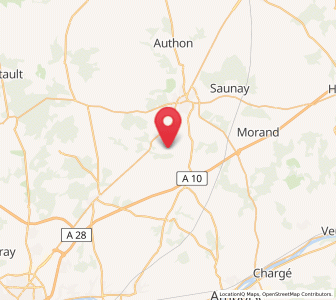 Map of Villedômer, Centre