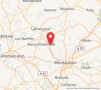 Map of Villemade, Occitanie