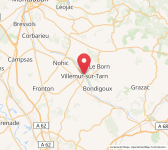 Map of Villemur-sur-Tarn, Occitanie