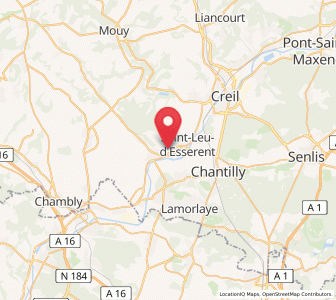 Map of Villers-sous-Saint-Leu, Hauts-de-France