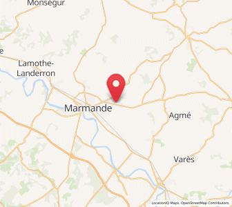 Map of Virazeil, Nouvelle-Aquitaine