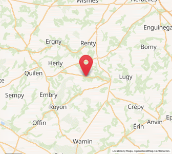 Map of Wailly, Hauts-de-France