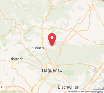 Map of Walbourg, Grand Est