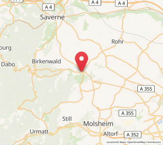 Map of Wasselonne, Grand Est
