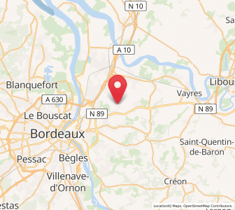Map of Yvrac, Nouvelle-Aquitaine
