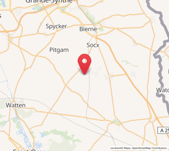 Map of Zegerscappel, Hauts-de-France